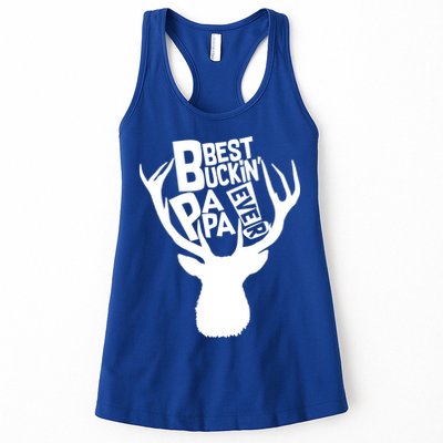 Best Buckin Papa Ever Womens Tank Top