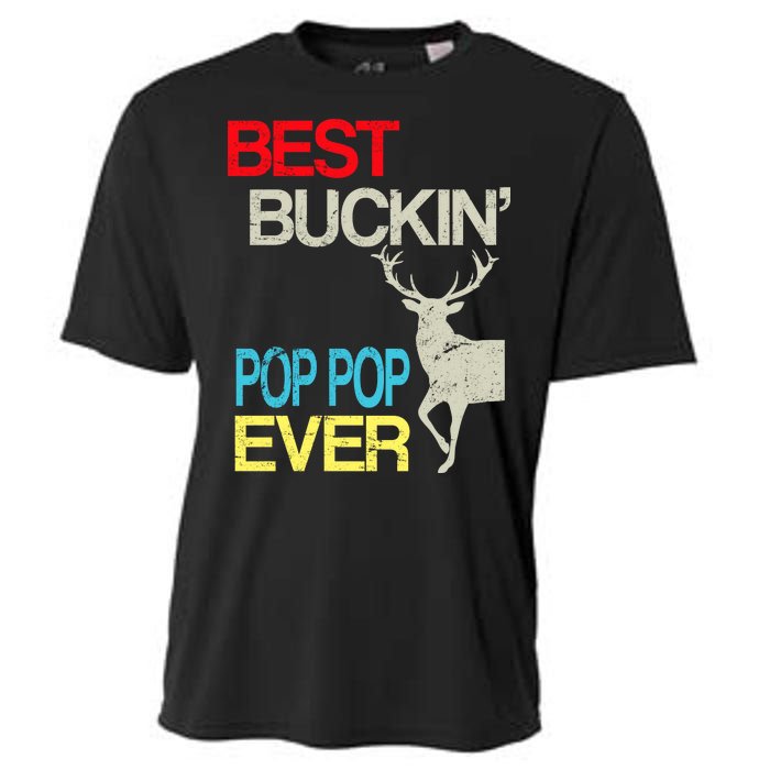 Best Buckin Pop Pop Cooling Performance Crew T-Shirt