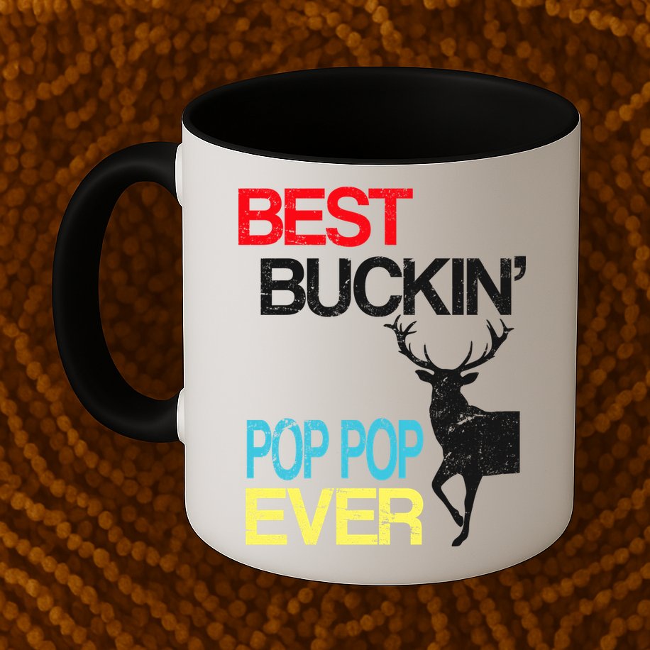 Best Buckin Pop Pop Mug