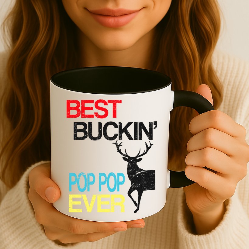 Best Buckin Pop Pop Mug