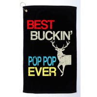 Best Buckin Pop Pop Golf Towel