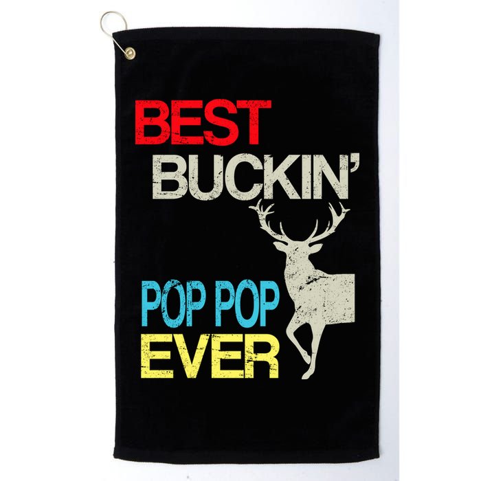 Best Buckin Pop Pop Golf Towel