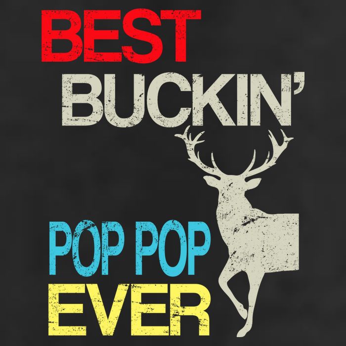 Best Buckin Pop Pop Golf Towel