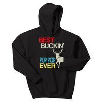 Best Buckin Pop Pop Kids Hoodie