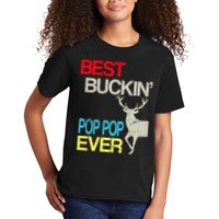 Best Buckin Pop Pop Kids T-Shirt