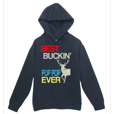 Best Buckin Pop Pop Urban Pullover Hoodie