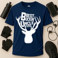 Best Buckin Uncle Ever Cooling Performance Crew T-Shirt