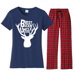 Best Buckin Uncle Ever Women's Flannel Pajama Set