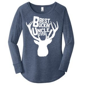 Best Buckin Uncle Ever Women's Perfect Tri Tunic Long Sleeve Shirt