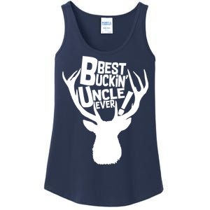 Best Buckin Uncle Ever Ladies Essential Tank