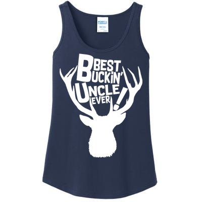 Best Buckin Uncle Ever Ladies Essential Tank