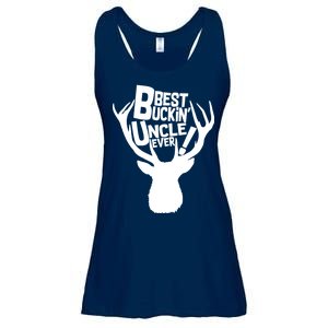 Best Buckin Uncle Ever Ladies Essential Flowy Tank