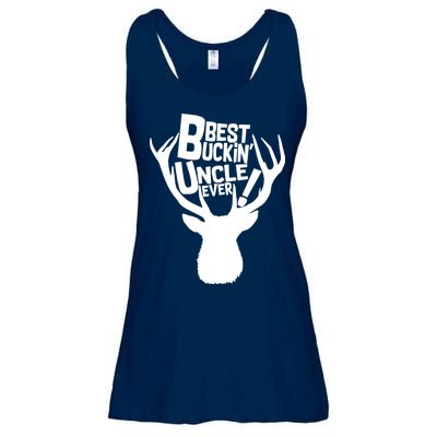 Best Buckin Uncle Ever Ladies Essential Flowy Tank