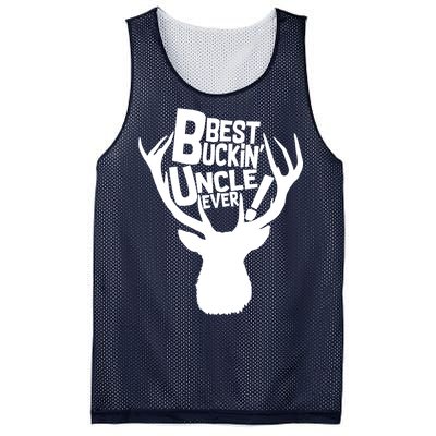 Best Buckin Uncle Ever Mesh Reversible Basketball Jersey Tank