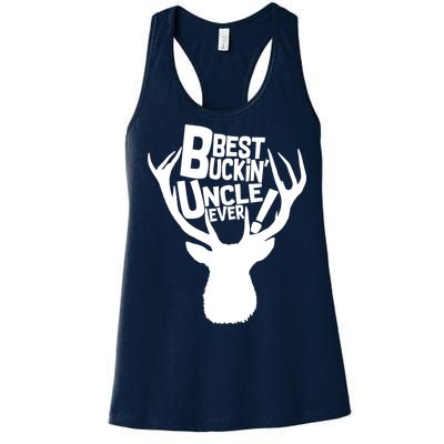 Best Buckin Uncle Ever Women's Racerback Tank