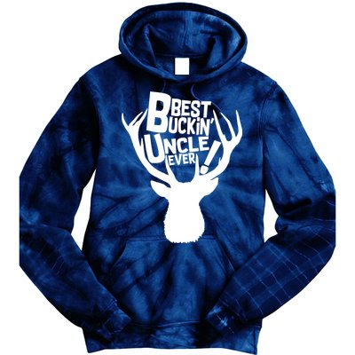 Best Buckin Uncle Ever Tie Dye Hoodie