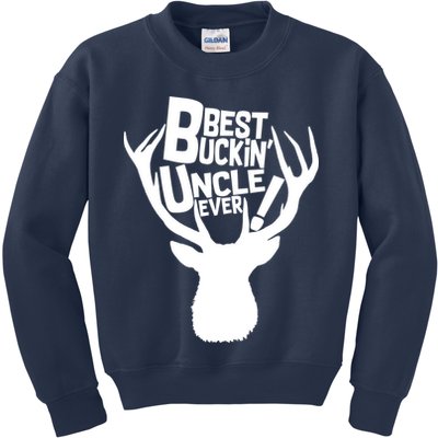 Best Buckin Uncle Ever Kids Sweatshirt