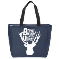 Best Buckin Uncle Ever Zip Tote Bag