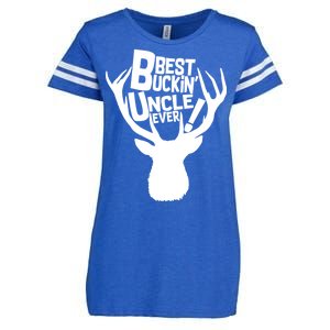 Best Buckin Uncle Ever Enza Ladies Jersey Football T-Shirt