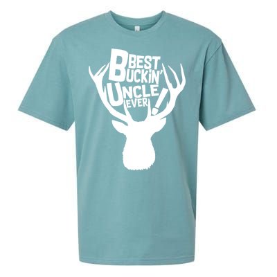 Best Buckin Uncle Ever Sueded Cloud Jersey T-Shirt