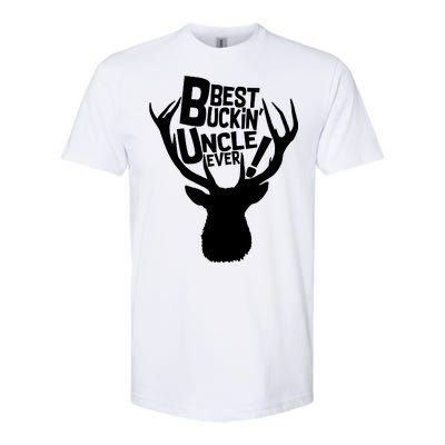 Best Buckin Uncle Ever Softstyle® CVC T-Shirt