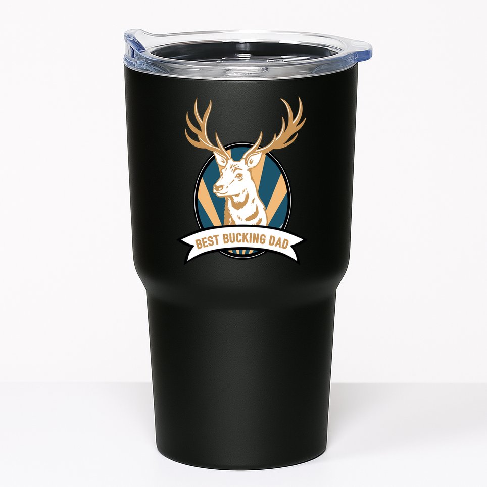 Best Bucking Dad Tumbler