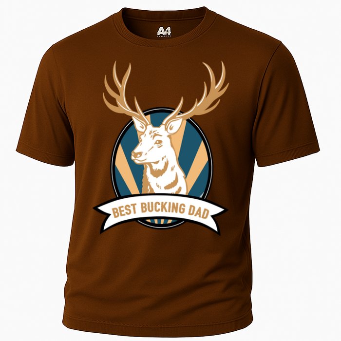 Best Bucking Dad Cooling Performance Crew T-Shirt