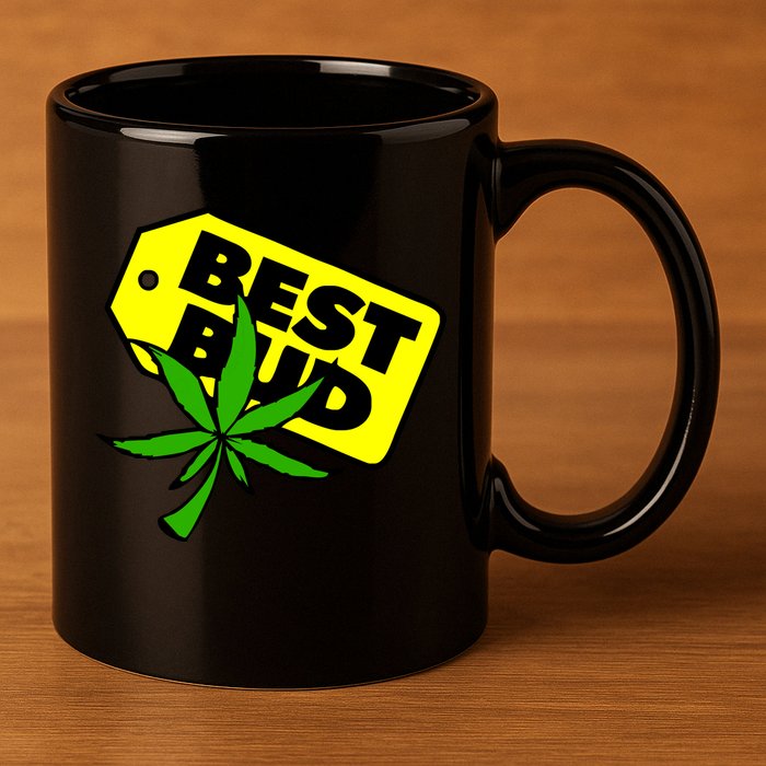 Best Bud 11oz C Handle Ceramic Mug