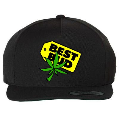 Best Bud Wool Snapback Cap