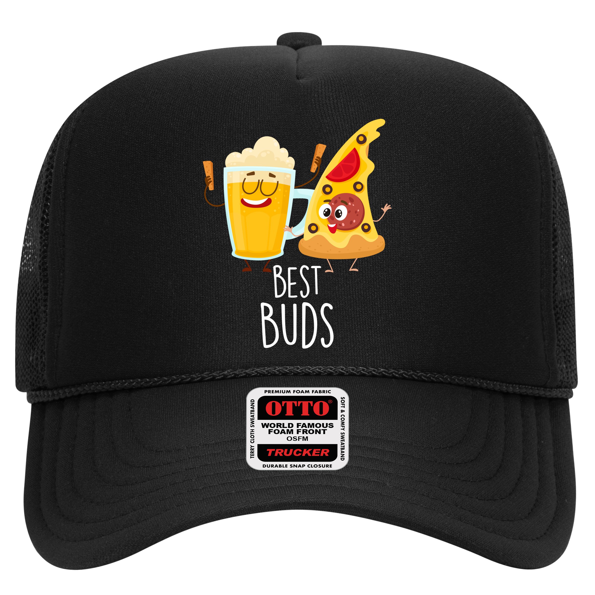 Best Buds Pizza And Beer Hat