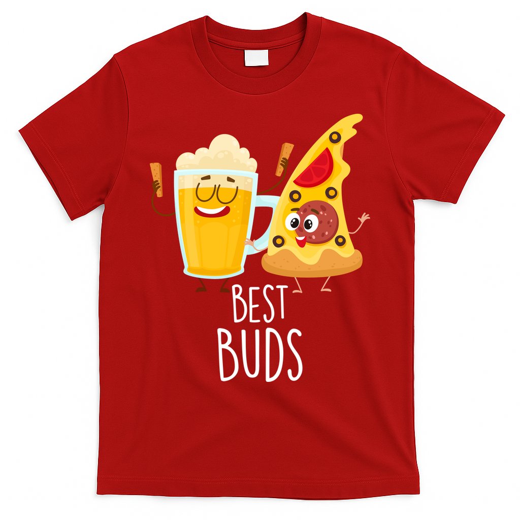 Best Buds Pizza And Beer T-Shirt