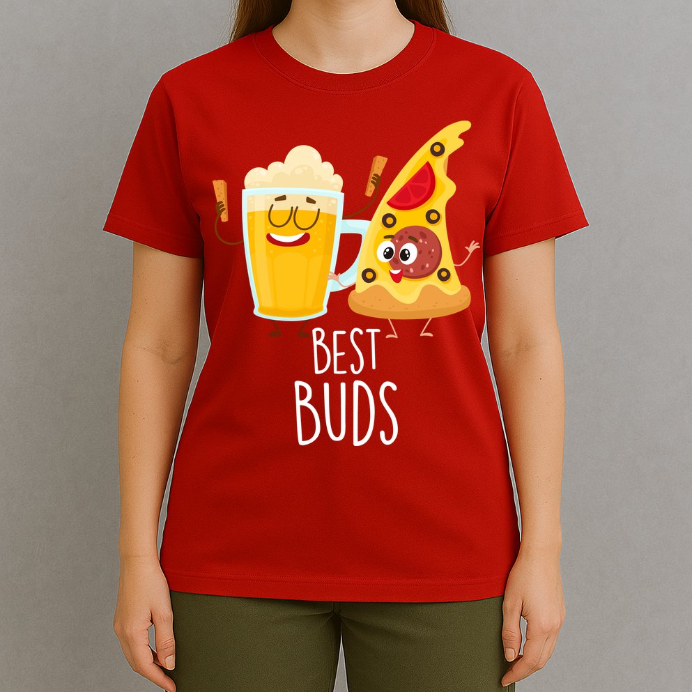 Best Buds Pizza And Beer T-Shirt