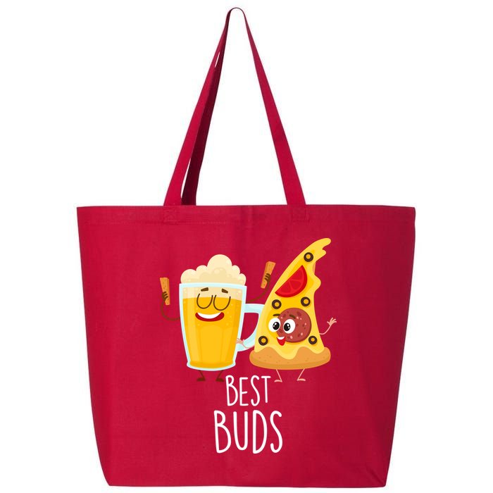 Best Buds Pizza And Beer 25L Jumbo Tote