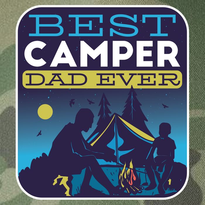 Best Camper Dad Ever Legacy Tie Dye Trucker Hat