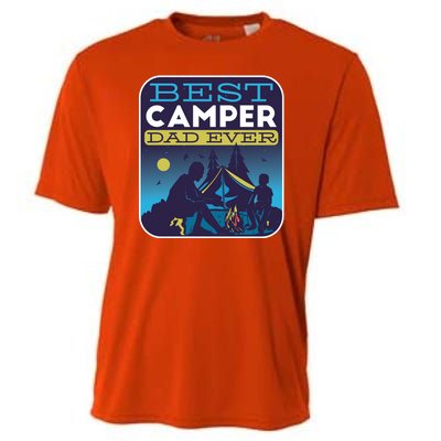 Best Camper Dad Ever Cooling Performance Crew T-Shirt