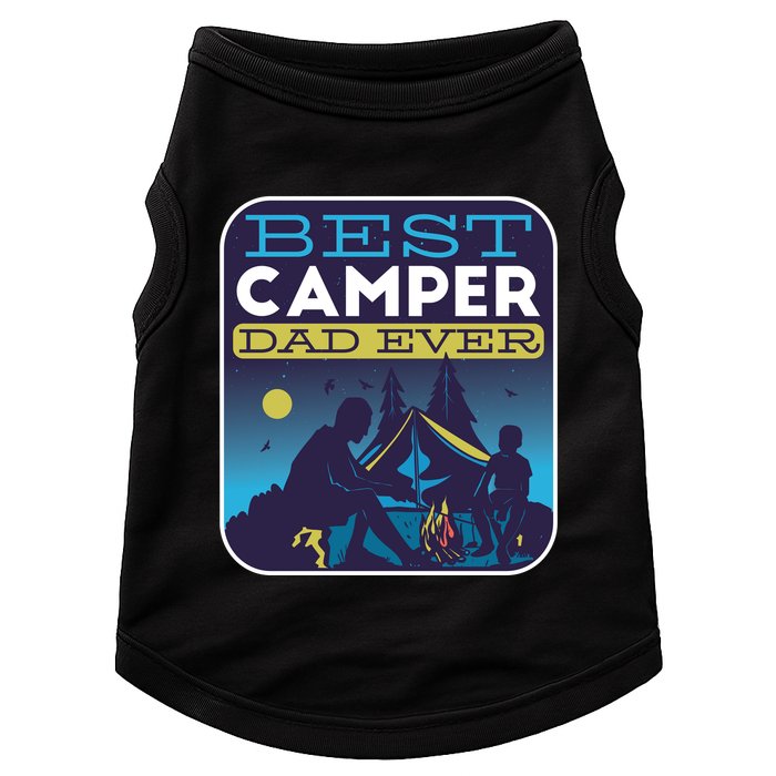 Best Camper Dad Ever Doggie Tank