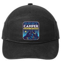Best Camper Dad Ever 7-Panel Snapback Hat