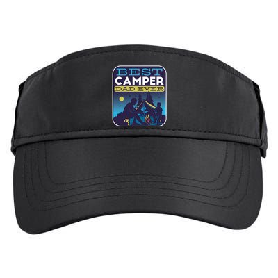 Best Camper Dad Ever Adult Drive Performance Visor