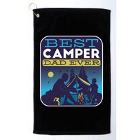 Best Camper Dad Ever Golf Towel