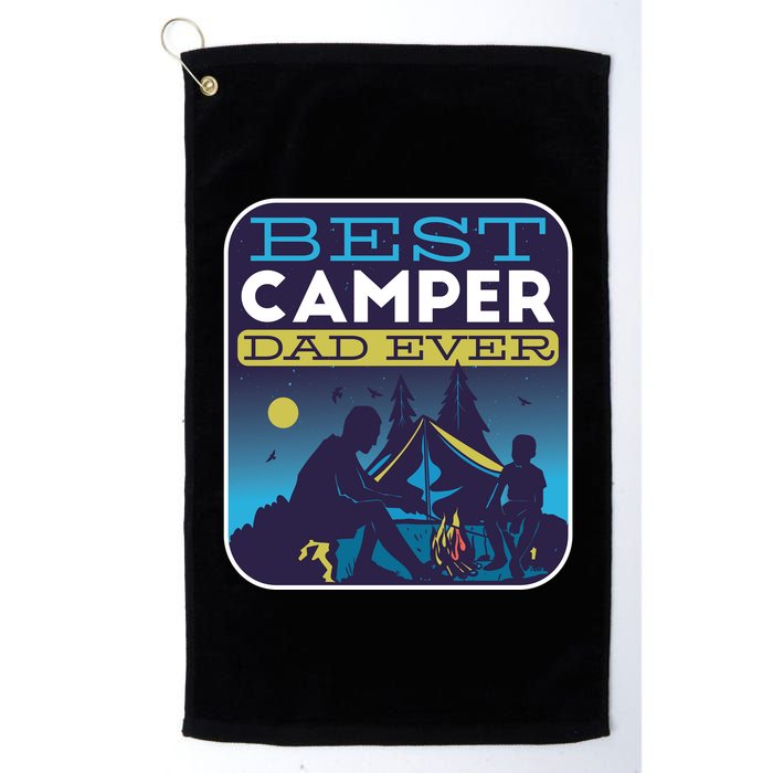 Best Camper Dad Ever Golf Towel