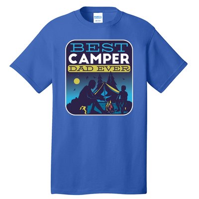 Best Camper Dad Ever Tall T-Shirt