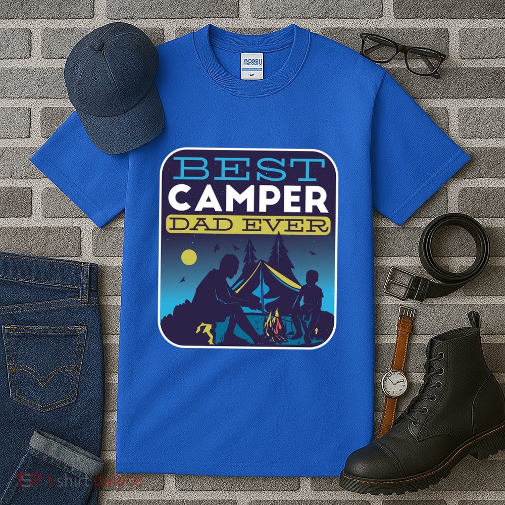 Best Camper Dad Ever Tall T-Shirt