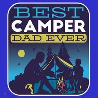 Best Camper Dad Ever Short Acrylic Beanie