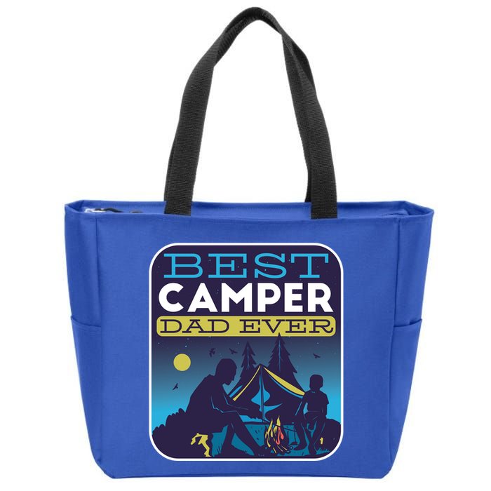 Best Camper Dad Ever Zip Tote Bag
