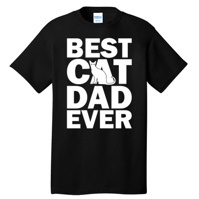 Best Cat Dad Ever Tall T-Shirt