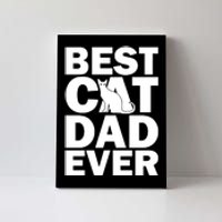 Best Cat Dad Ever Canvas