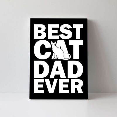 Best Cat Dad Ever Canvas