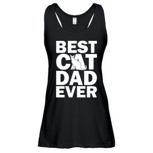 Best Cat Dad Ever Ladies Essential Flowy Tank