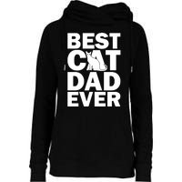 Best Cat Dad Ever Womens Funnel Neck Pullover Hood