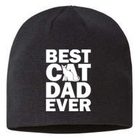 Best Cat Dad Ever Sustainable Beanie